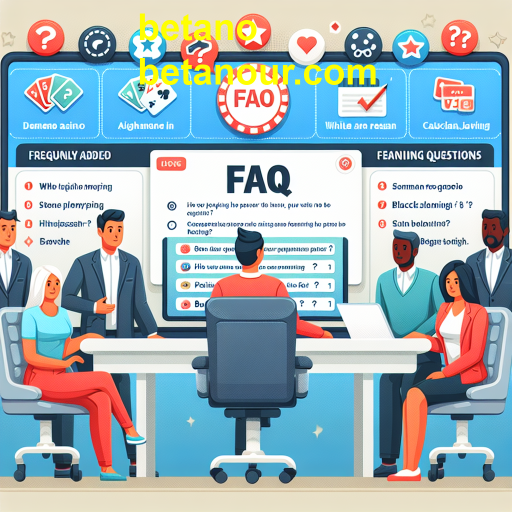 Entendendo a Seção de Perguntas Frequentes no Betano